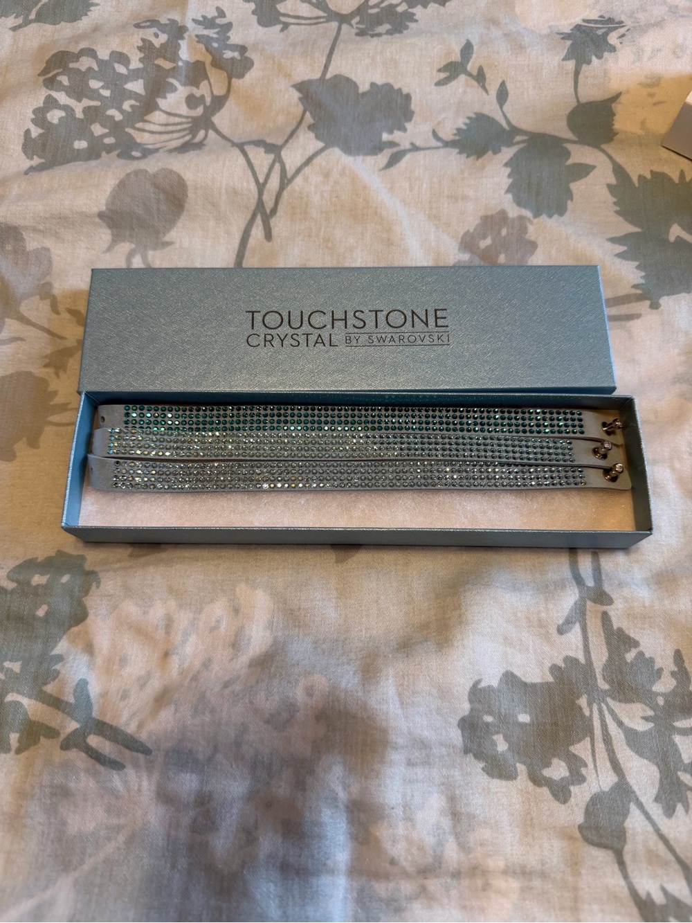Touchstone Crystal by Swarovski Tri-Wrap Bracelet